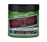 Manic Panic CLÁSICO DE ALTO VOLTAJE - Tinte para el cabello semipermanente, apto para veganos y sin el químico PPD, de larga duración 118 ml Lagarto eléctrico