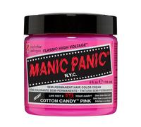 Manic Panic Cotton Candy Pink Classic Creme, tinte semipermanente para el cabello rosa, vegano y libre de crueldad animal, 118 ml