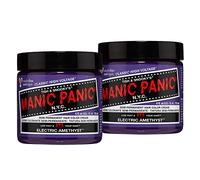 Manic Panic Electric Amethyst Classic Creme, Vegan, Cruelty Free, Purple Semi Permanent Hair Dye, 2 x 118 ml