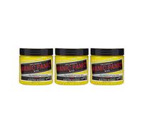 Manic Panic Electric Banana Classic Creme, tinte semipermanente para el cabello amarillo, vegano y libre de crueldad animal, 3 x 118 ml