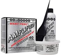 Manic Panic Flash Lightning Bleach Kit 40 Volume Box Kit Vegan, Cruelty Free, Hair Bleach, 38ml of powder, 118ml of developer