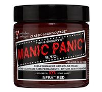 Manic Panic Infra Red Classic Creme, coloración semipermanente para el cabello vegana y libre de crueldad animal, 118 ml