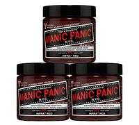 Manic Panic Infra Red, Crema Clásica, coloración semipermanente para el cabello, vegana y libre de crueldad animal, 3 x 118 ml