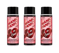Manic Panic Love Color, Cruelty-Free, Vegano y Bright Desire Red, 3 x 236 ml