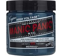 Manic Panic Mermaid Classic Crème, tinte semipermanente azul vegano y sin crueldad animal, 118 ml