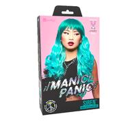 Manic Panic Mermaid Ombre Siren Peluca - peluca de color azul verdoso