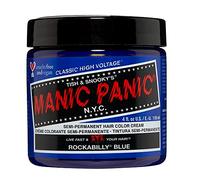 Manic Panic Rockabilly Blue Classic Creme, tinte semipermanente para el cabello vegano y libre de crueldad animal, 118 ml