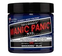 Manic Panic Shocking Blue Classic Creme, coloración semipermanente para el cabello vegana y libre de crueldad animal, 118 ml