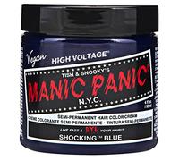 Manic Panic Shocking Blue de Tish & Snooky's NYC Inc. - Crema de color para el cabello semipermanente (instrucciones en inglés)