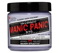 Manic Panic - Silver Stiletto Classic Creme Vegan Cruelty Free Silver Semi Permanent Hair Dye 118ml