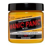 Manic Panic Sunshine Classic Creme, tinte para el cabello semipermanente amarillo, vegano y libre de crueldad animal, 118 ml