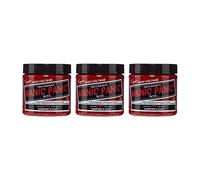 Manic Panic Vampire's Kiss Classic Creme, tinte semipermanente para el cabello rojo, vegano y libre de crueldad animal, 3 x 118 ml