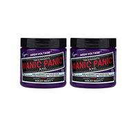 Manic Panic Violet Night Classic Cream, coloración semipermanente para el cabello morado, vegana y sin crueldad animal, 2 x 118 ml