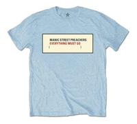 Manic Street Preachers Everything Must Go Oficial Camiseta para Hombre (Small)