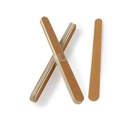 Manicare Cartones de esmeril, pequeños, 10 piezas (paquete de 1), color marrón