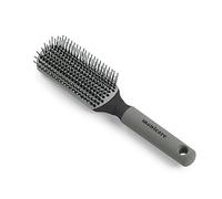 Manicare Cepillo de cerámica para peinar, peinar y secar el cabello, adecuado para todas las longitudes y tipos de cabello, mango antideslizante, cerdas con punta de bola, peluquería y aseo en casa