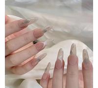 Manicura de temperamento, pura mano con un producto terminado de manicura de estudiante de temperamento francés fresco.(L)