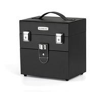 Manicura Estuche De Cosmético Organizador De Joyero Beauty Case De Viaje Bolsa De Uñas Vacío Regalos para Mujer, Organizador De Maquillaje Viaje, Caja De Maquillaje, Neceser De Piel