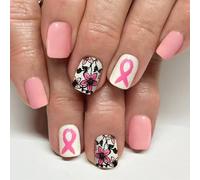 Manicura francesa instantánea, 24 piezas con lazos, uñas postizas decoradas, duraderas, uñas artificiales ABS para uso diario o evento especial, uñas postizas elegantes