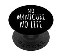 Manicura Hombres Mujeres Cuidado de Uñas Salón de Belleza Esmalte PopSockets PopGrip Adhesivo