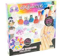 Nice Group - Influencer Rainbow Manicure, juego de esmaltes de uñas que cambian de color para uñas infantiles - 92052