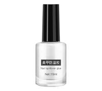 Manicure Anti Spill Glue Softener Peel Off - Nåil Polišh Protector Guard For Beginners, Prevents Nail Połish From Applying Out Of Bounds, U Shape Ńail Barrier, Easy Peel Off Edge Protection Tool