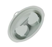 Manicure Bowl Ergonomic Silicone Hand Soaking Bowl With Base Reusable Nails Care Tub For Moisturizing Salon Nail Soak Tub