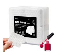 Manicure Cleaning Wipes - Nail Care Pads for Acrylic Gel Polish | Soft Non Abrasive Sheets with Quick Drying Design, Handy Towelettes for and Grooming 5.79x5.31x2.17 in