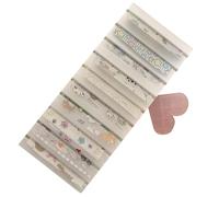 Manicure Supplies - Nail Transfer Foil Case, Transparent Roll Storage Organizer with Multi Grid Design, Sturdy Professional Container, Ideal for Beginners Women Art Students Travel Home