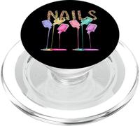 Manicurist Nail Tech Life Nail Hustler Artista Técnico PopSockets PopGrip para MagSafe