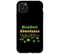 Manifest Abundance Día de San Patricio Trébol Irlandés Nueva Era Carcasa para iPhone 11 Pro MAX