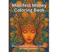 Manifest Money Coloring Book: Artistic Meditations to Attract Wealth for Teens and Adults