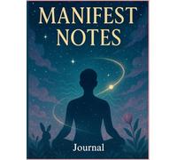 Manifest Notes: A 120-Page Guided Manifestation Journal for Setting Intentions, Raising Your Vibration & Attracting Your Dream Life