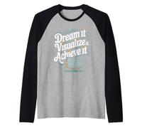 Manifestación Visión Junta Objetivo Establecimiento Sueño Grande Visualizar Camiseta Manga Raglan