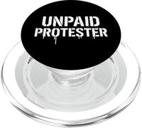 Manifestante no remunerado Activista Político Inmigración Protesta Gratis PopSockets PopGrip para MagSafe