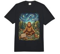 Manifestante pacífico no remunerado Sarcástico Paz Política Bigfoot Comfort Colors Adult Heavyweight T-Shirt