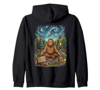 Manifestante pacífico no remunerado Sarcástico Paz Política Bigfoot Sudadera con Capucha