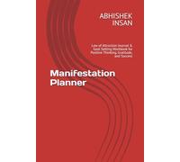 Manifestation Planner: Law of Attraction Journal & Goal Setting Workbook for Positive Thinking, Gratitude, and Success