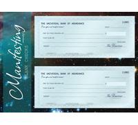 Manifesting Money Blank Checks: The Secret Checkbook with 40 Law of Attraction Cheques to Manifest Your Dream Life and Financial Freedom