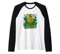 Manifiesta The Bag Retro Vibes Camiseta Manga Raglan