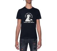 Manifiesto De La Democracia | Judo Camiseta Negro para Hombre De Manga Corta con Cuello Redondo