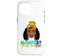 Manifiesto Que Mierda Hermana Mujeres Manifiesta Reina Manifestando Carcasa para iPhone 16 Pro MAX