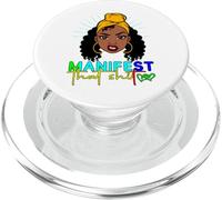 Manifiesto Que Mierda Hermana Mujeres Manifiesta Reina Manifestando PopSockets PopGrip para MagSafe