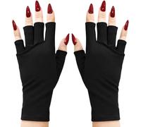 ManiGlovz - Los guantes de uñas originales con protección UV UPF 50+ | Guantes de manicura de gel y guantes antiUV sin dedos para mujer | Se pueden utilizar como guantes de protección solar para