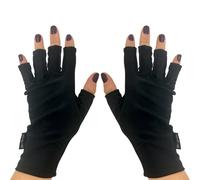 ManiGlovz - Los guantes de uñas originales con protección UV UPF 50+ | Guantes de manicura de gel y guantes antiUV sin dedos para mujer | Se pueden utilizar como guantes de protección solar para