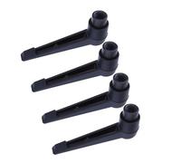 Manija Ajustable de Rosca Hembra, 4 Piezas Manija Ajustable de Rosca Perillas de Máquina de Metal Manija de Fijación Ajustable M4/5/6/8/10/12 Hembra, Manijas Ajustables (Rosca interior M8 (longitud
