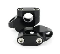 Manija Barra Elevadora Para SUZUKI Para DR-Z110 Para DR-Z125 Para DR-Z250 Para DR-Z400S Para DR650 Elevador Manillar 22 Mm Y 7/8" Elevado Hacia Atrás Movido Extendido Elevador Manillar(Black)