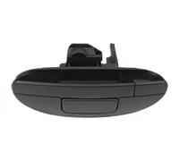 Manija Capó trasero negro 132-042-004 ABAKUS para RENAULT CLIO II