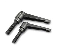 Manija con perillas ajustables, Mango de sujeción con bloqueo ajustable M5-M10 rosca macho externa(M6X12)