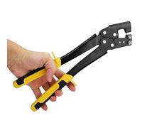Manija Crimper Stud, alicates de perforación fijos de quilla de acero ligero, alicates de perforación Agujero de metal Herramienta de mano para paneles de yeso para techo de decoración
